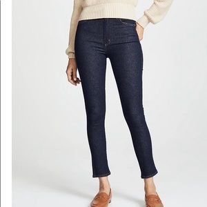 EUC AGOLDE Super High Rise Skinny Jeans